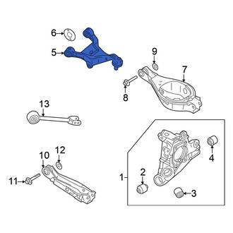 Nissan OE - Rear Left Suspension Trailing Arm