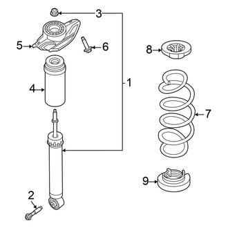Nissan OE - Rear Suspension - Shocks & Components (AWD)