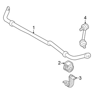 Nissan OE - Rear Suspension - Stabilizer Bar & Components (AWD)