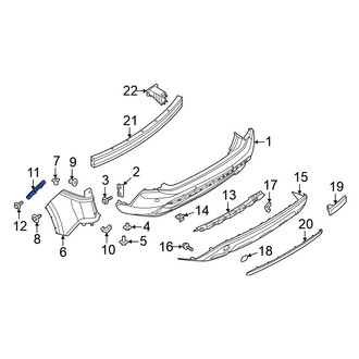 Nissan OE - Front Right Bumper Cover Bracket