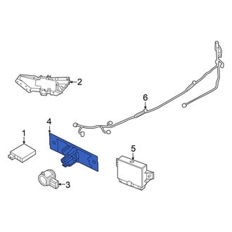 Nissan OE - Rear Right Outer Parking Aid Sensor Housing