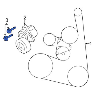 Nissan OE - Belt Tensioner Bolt