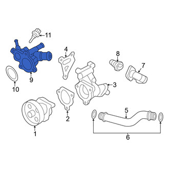 Nissan OE - Engine Coolant Outlet Flange