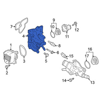 Nissan OE - Upper Engine Coolant Thermostat Housing