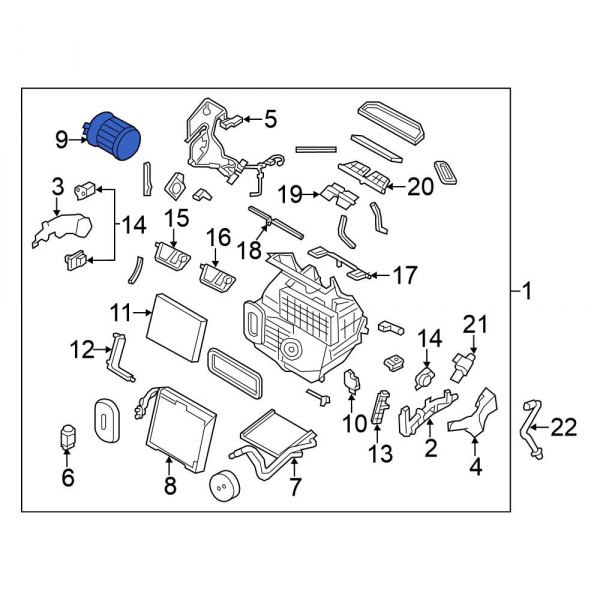 HVAC Blower Motor