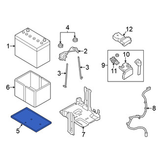 Nissan OE - Battery Tray