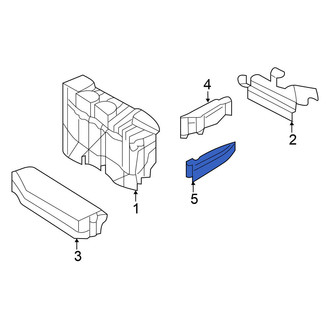 Nissan OE - Lower Fuse Box Cover
