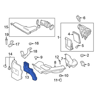 Nissan OE - Engine Air Intake Hose