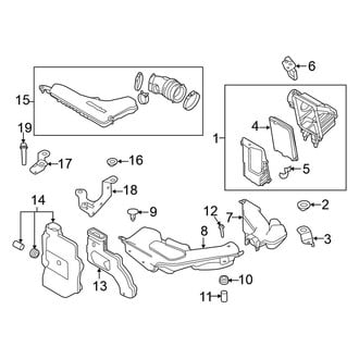 Nissan OE - Engine / Transaxle - Air Intake (2.0L)