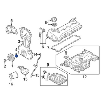 Nissan OE - Rear Engine Crankshaft Seal