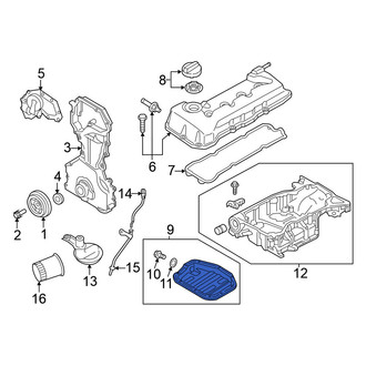 Nissan OE - Lower Engine Oil Pan