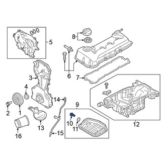 Nissan OE - Engine Oil Drain Plug
