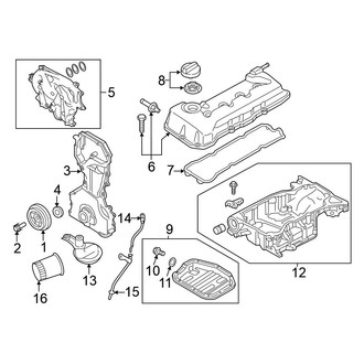 Nissan OE - Engine / Transaxle - Engine Parts (2.0L)