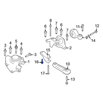Nissan OE - Automatic Transmission Mount Bolt