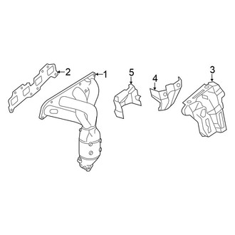 Nissan OE - Exhaust System - Manifold (2.5L)