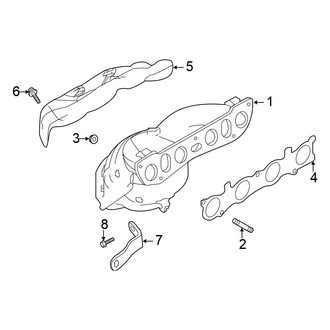 Nissan OE - Exhaust System - Manifold (2.0L)