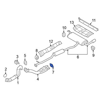 Nissan OE - Center Exhaust Crossover Gasket