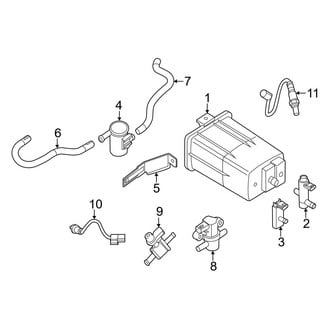 Nissan OE - Emission System - Emission Components