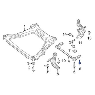 Nissan OE - Suspension Crossmember Reinforcement Bolt