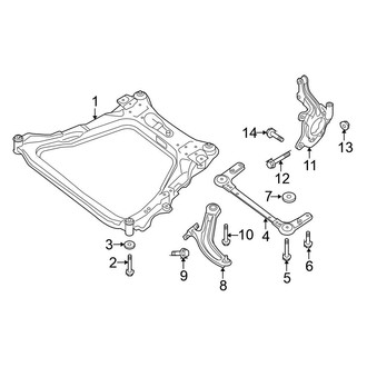 Nissan OE - Front Suspension - Suspension Components