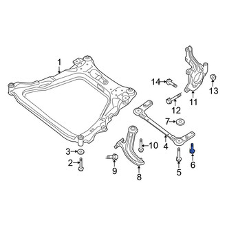 Nissan OE - Suspension Crossmember Reinforcement Bolt