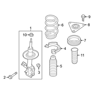Nissan OE - Front Suspension - Struts & Components