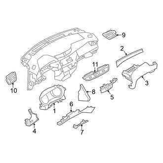 Nissan OE - Instrument Panel Components