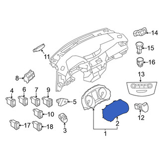 Nissan OE - Instrument Panel Lens