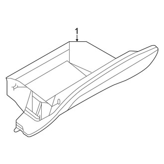 Nissan OE - Instrument Panel - Glove Box