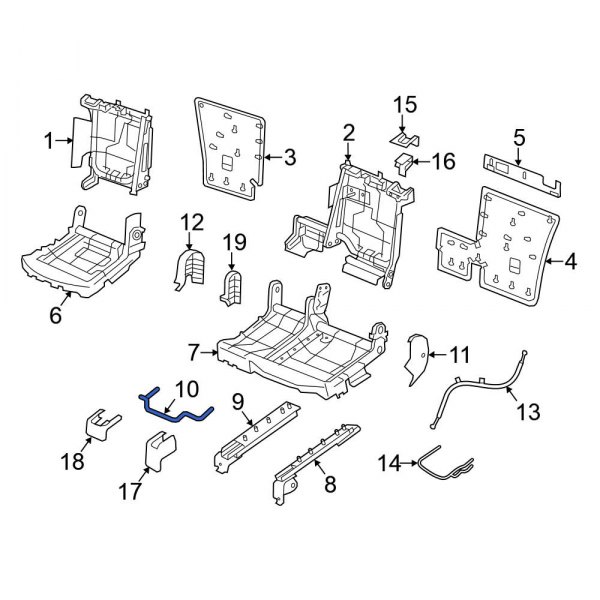 Seat Track Adjust Handle