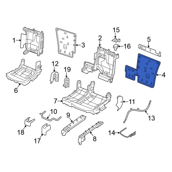 Seat Back Panel