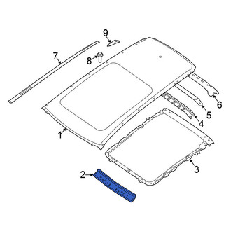 Nissan OE - Front Roof Header Panel