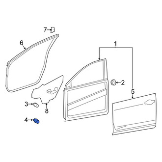 Nissan OE - Front Lower Door Stop