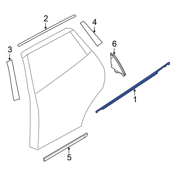 Door Belt Molding