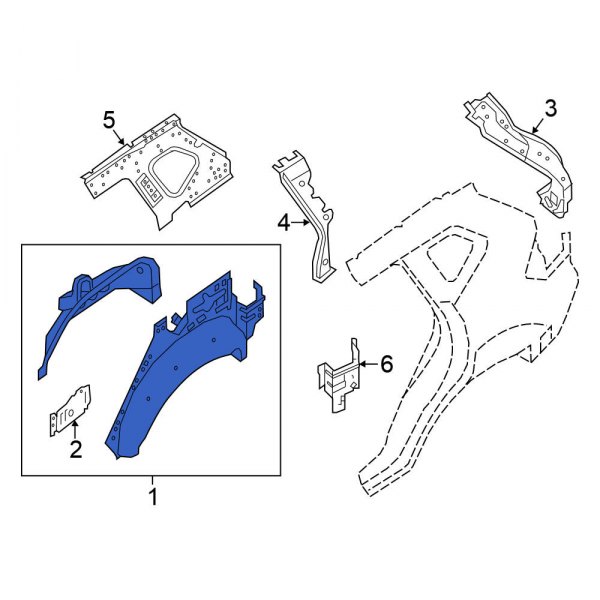 Wheel Housing Side Panel