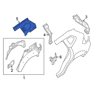 Nissan OE - Rear Left Outer Quarter Panel