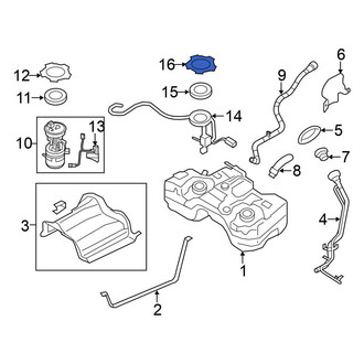 Nissan OE - Fuel Tank Lock Ring