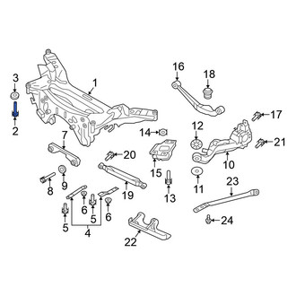 Nissan OE - Front Suspension Crossmember Bolt