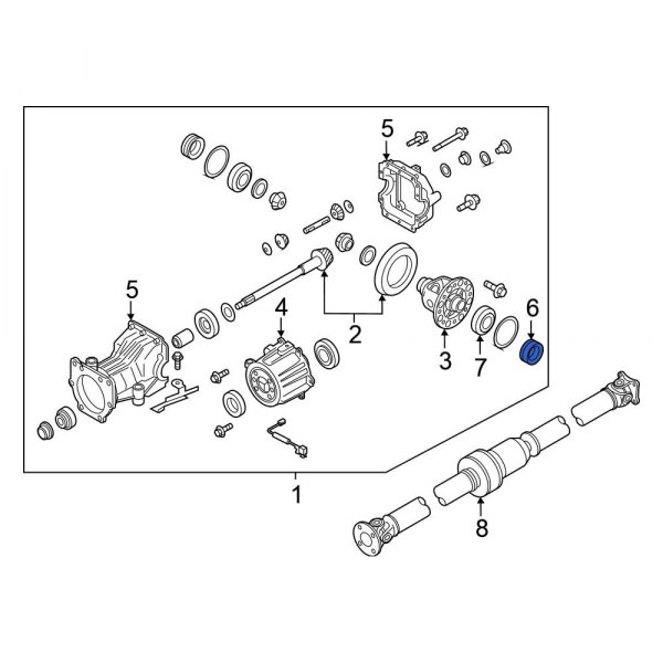 Drive Axle Shaft Seal