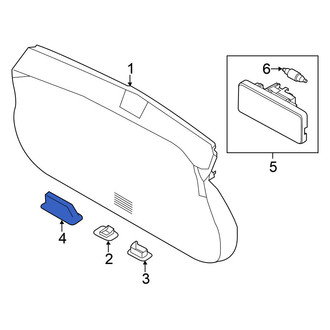 Nissan OE - Rear Liftgate Pull Handle