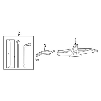 Nissan OE - Rear Body & Floor - Jack & Components (W/O Japan Built)