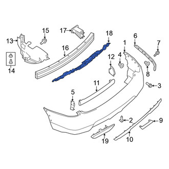 Nissan OE - Liftgate Motion Sensor Bracket