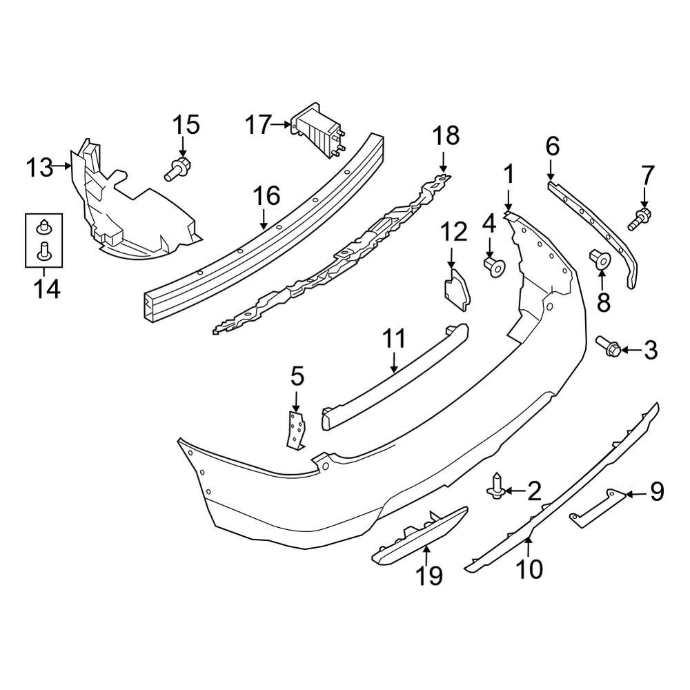 FitParts Primed Front Bumper Cover For 2017-2019 Nissan Rogue (S, SL, SV, Hybrid) – CAPA Certified, NI1000316