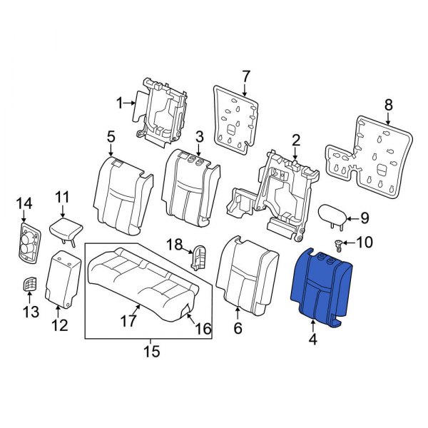 Seat Back Cushion