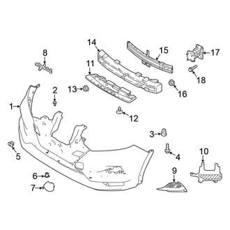 Nissan OE - Front Bumper - Bumper & Components