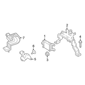 Nissan OE - Front Bumper - Electrical Components