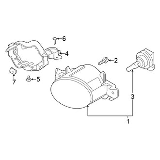Nissan OE - Front Lamps - Fog Lamps