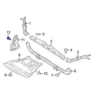 Nissan OE - Bumper Cover Retainer