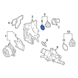 Nissan OE - Engine Coolant Thermostat O-Ring