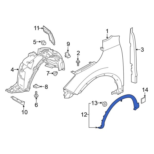 Wheel Arch Molding